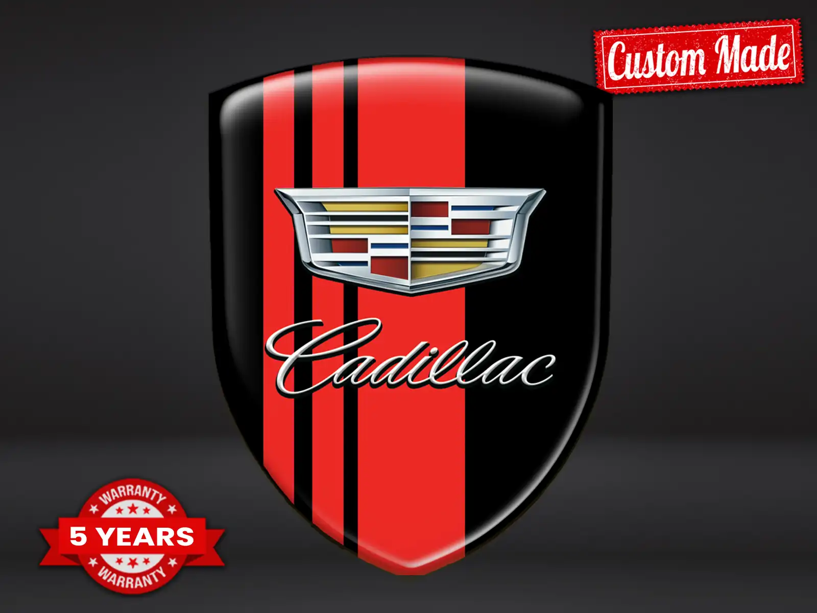 Cadillac Maßgefertigte Auto-Badges Wasserdicht ST